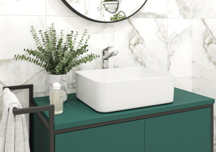 Керамогранит Cersanit Siena белый A16008 (42x42)